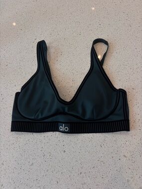 ALO Yoga Emerald Bralette Sports Bra